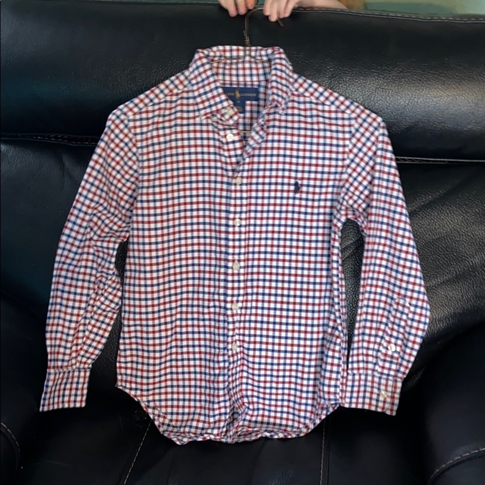 Boys polo button up